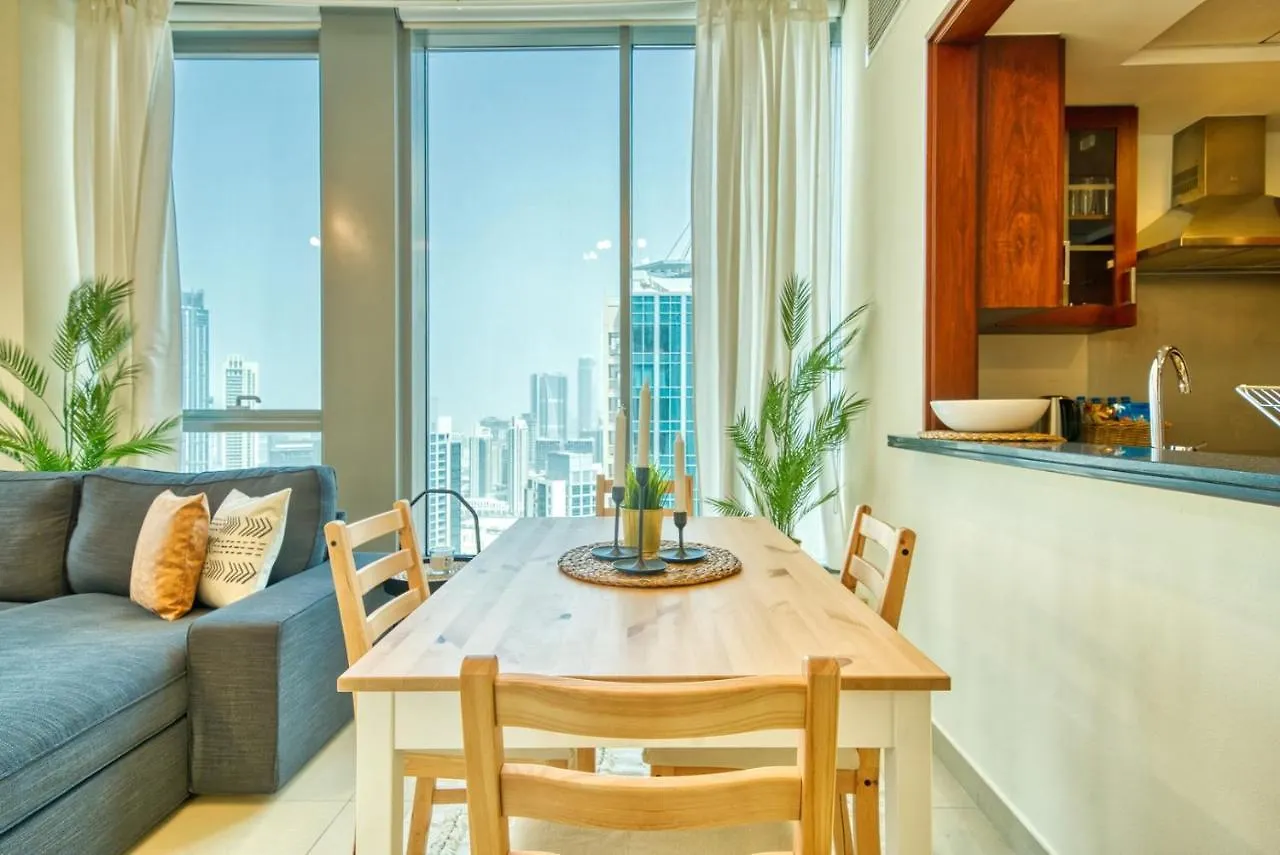 Monty Holiday Home - Cozy Penthouse With Burj Khalifa And Fountain View Dubái 0*,  Emiratos Árabes Unidos